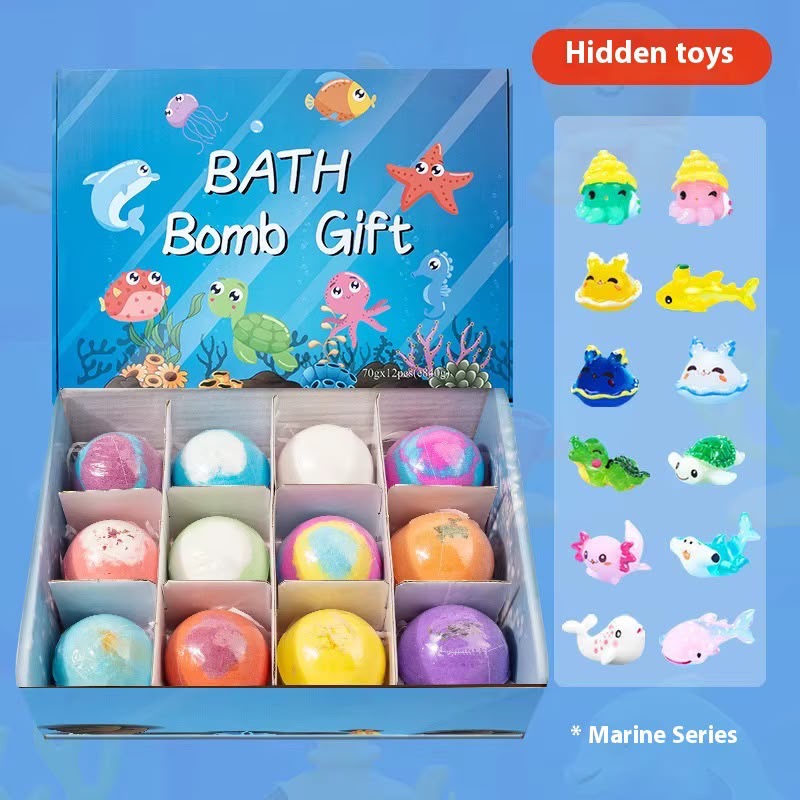 Marine Series Bath Bombs (12 pcs)