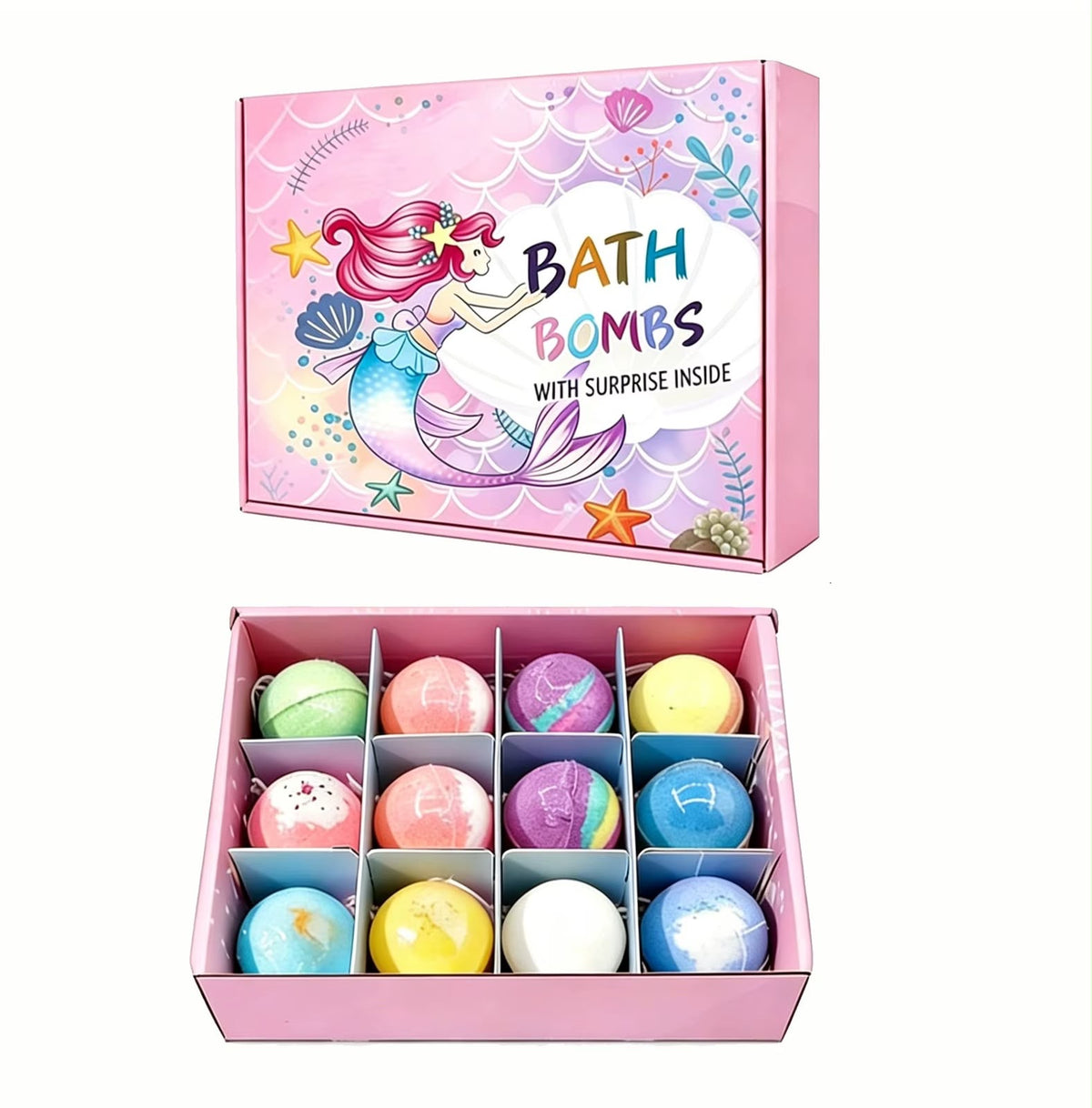 Mermaid Bath Bombs (12 pcs)