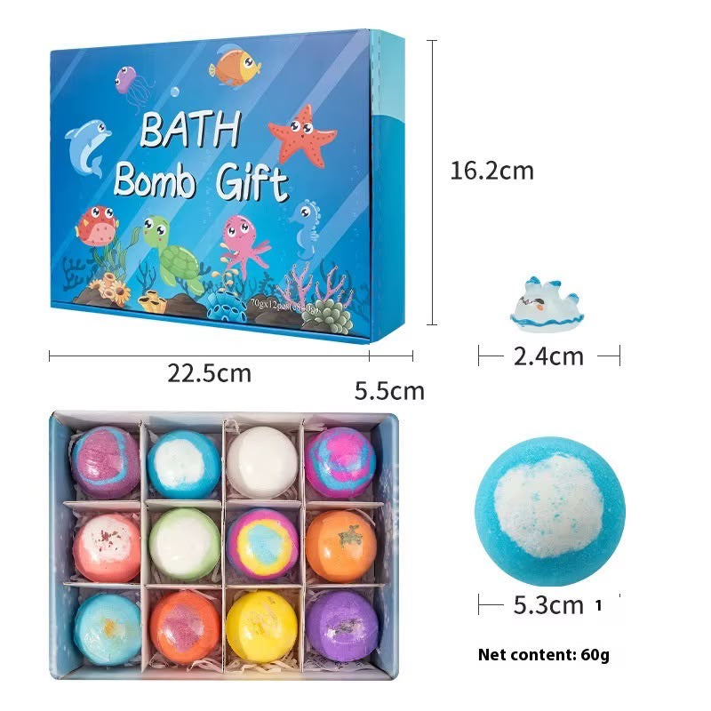 Marine Series Bath Bombs (12 pcs)